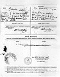 Dossier de demande de naturalisation de Mendel et Mirla Milewski (page 8).