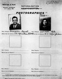 Dossier de demande de naturalisation de Mendel et Mirla Milewski (photos).