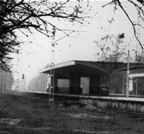 La gare de Falenica (photo : avril 2001).