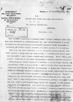 Correspondance du Comité d'entraide sociale juive. 25 avril 1941.