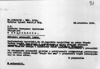 Correspondance du Comité d'entraide sociale juive. (22 septembre 1942)